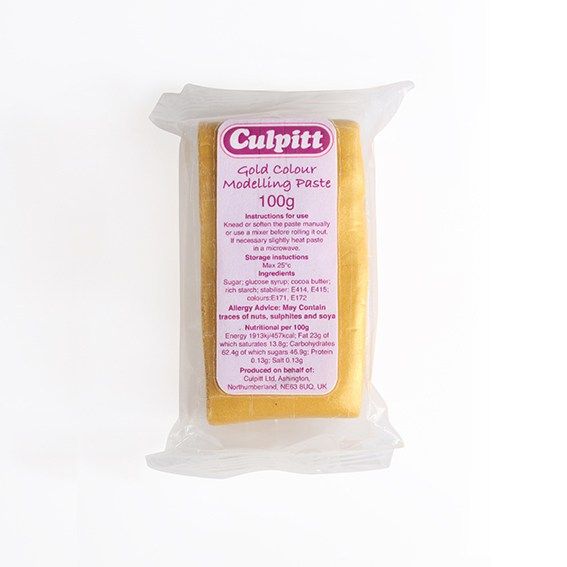 Culpitt 100g Gold Modelling Paste