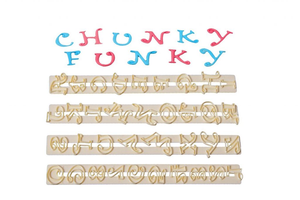 FMM - Funky Chunky Alphabet & Number Cutter