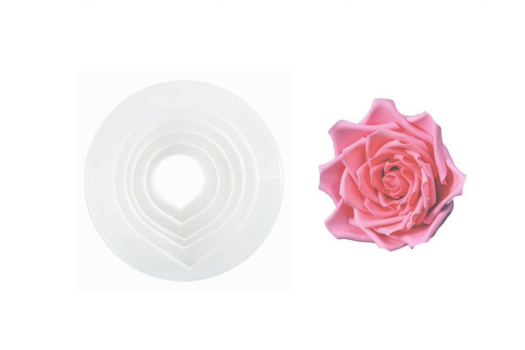 FMM Rose Petal Cutters - Set of 5