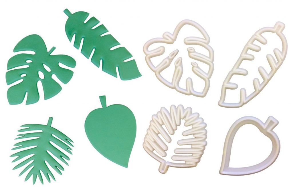 FMM Totally Tropical Foliage Cutters - 4 set