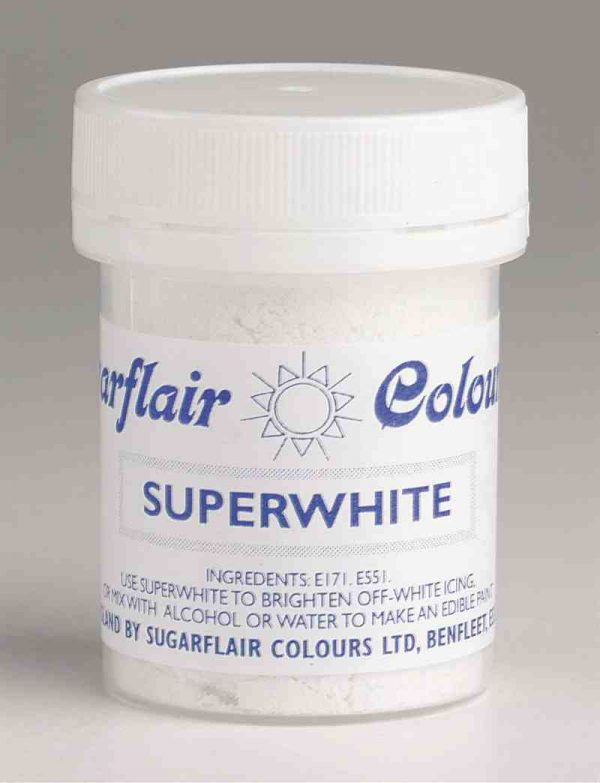 Sugarflair Icing Whitener - Superwhite 20g